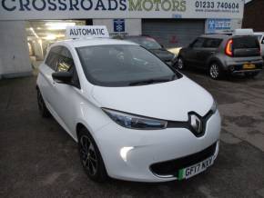 RENAULT ZOE 2017 (17) at Crossroad Motors Ashford