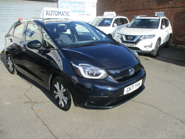 Honda Jazz 1.5 i-MMD Hybrid SR 5dr eCVT Hatchback Petrol / Electric Hybrid Blue