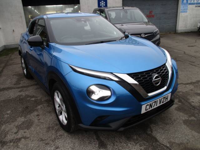 Nissan Juke 1.0 DiG-T 114 N-Connecta 5dr Hatchback Petrol Blue