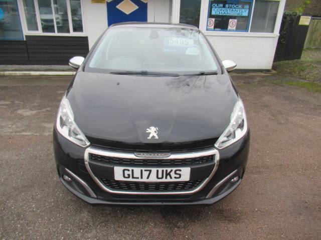 Peugeot 208 1.6 BlueHDi 100 Allure 5dr [non Start Stop] Hatchback Diesel Black