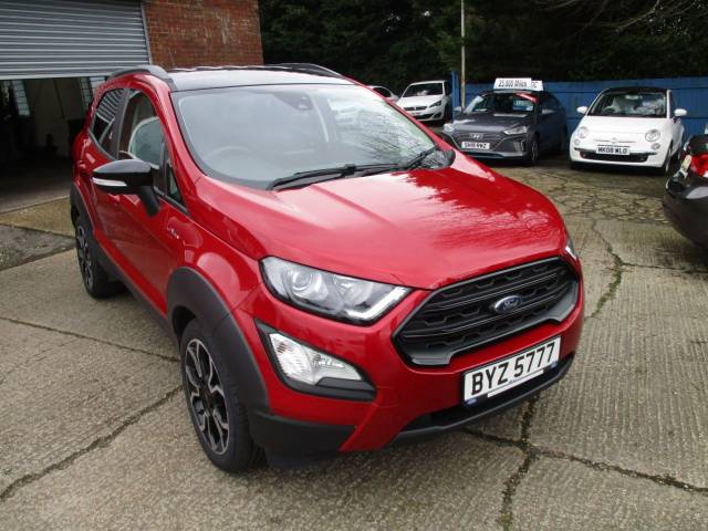 Ford Ecosport 1.0 EcoBoost 125 Active 5dr Hatchback Petrol Red