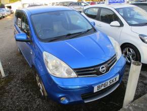NISSAN NOTE 2011 (61) at Crossroad Motors Ashford
