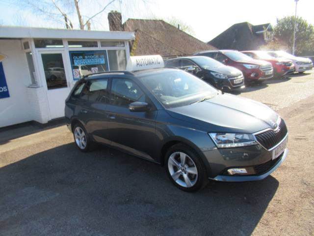 Skoda Fabia 1.0 TSI SE L 5dr DSG Estate Petrol Grey