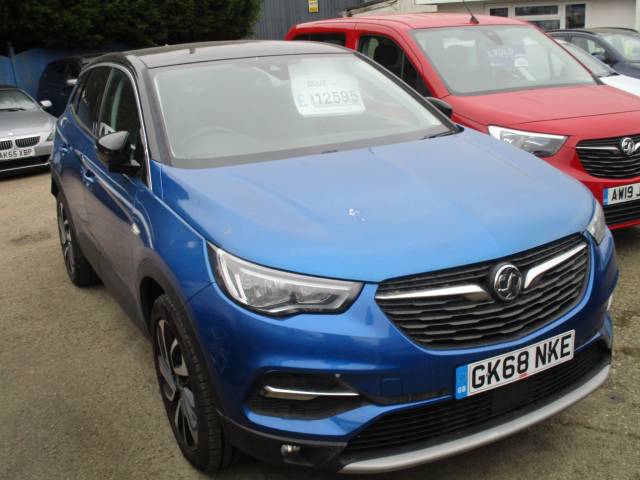 Vauxhall Grandland X 1.2 Turbo Elite Nav 5dr Hatchback Petrol Blue