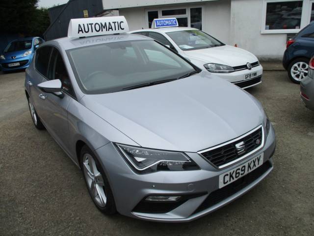 SEAT Leon 2.0 TDI 150 FR [EZ] 5dr DSG Hatchback Diesel Silver