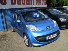 PEUGEOT 107 2008 (08) at Crossroad Motors Ashford