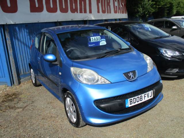 Peugeot 107 1.0 Urban 3dr Hatchback Petrol Blue