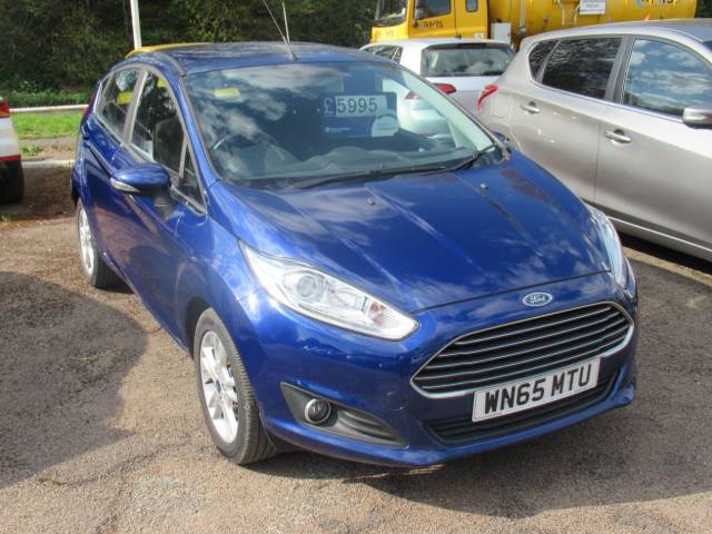 Ford Fiesta 1.0 EcoBoost Zetec 5dr Hatchback Petrol Blue
