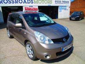 NISSAN NOTE 2012 (62) at Crossroad Motors Ashford