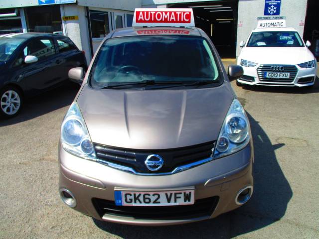 2012 Nissan Note 1.6 N-Tec+ 5dr Auto