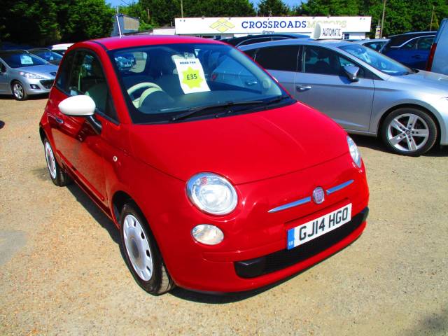Fiat 500 1.2 Colour Therapy 3dr Hatchback Petrol Red