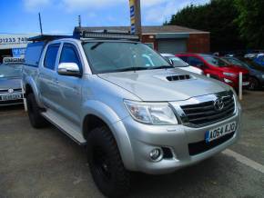 TOYOTA HILUX 2014 (64) at Crossroad Motors Ashford