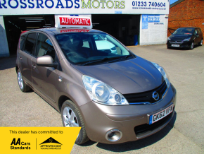 NISSAN NOTE 2012 (62) at Crossroad Motors Ashford