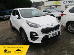 KIA SPORTAGE 2021 (21) at Crossroad Motors Ashford