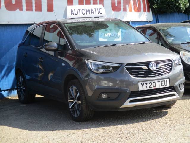 Vauxhall Crossland X 1.2T [130] Elite Nav 5dr [Start Stop] Auto Hatchback Petrol Grey