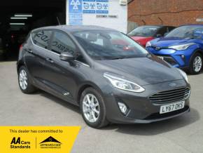FORD FIESTA 2018 (67) at Crossroad Motors Ashford