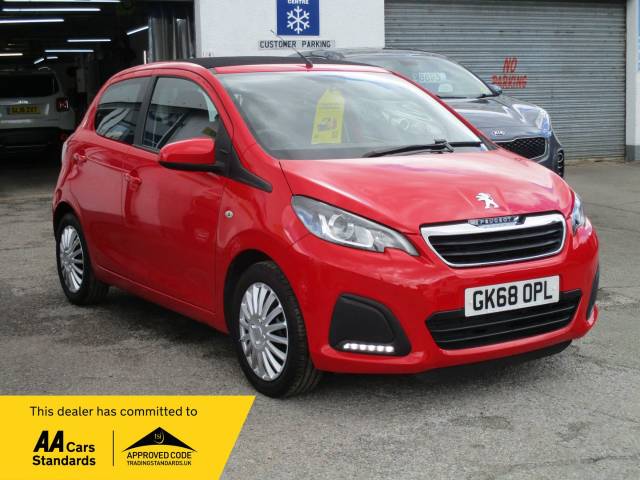Peugeot 108 1.0 72 Active 5dr Hatchback Petrol Red