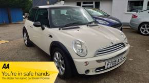 MINI HATCHBACK 2005 (05) at Crossroad Motors Ashford