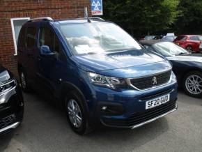 PEUGEOT RIFTER 2020 (20) at Crossroad Motors Ashford