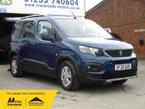 PEUGEOT RIFTER 2020 (20) at Crossroad Motors Ashford