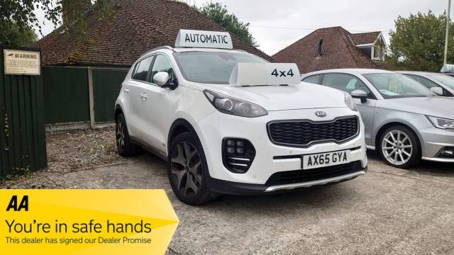 Kia Sportage 2.0 CRDi GT-Line 5dr Auto [AWD] Estate Diesel White