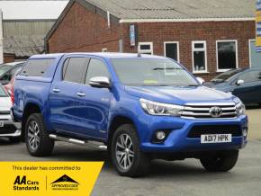 TOYOTA HILUX 2017 (17) at Crossroad Motors Ashford