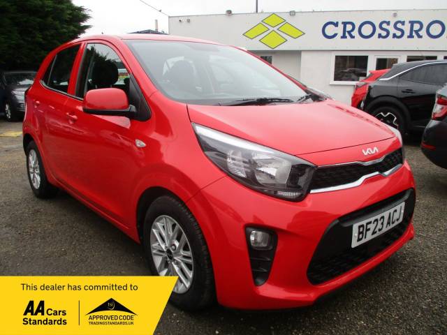 Kia Picanto 1.0 2 5dr [4 seats] Hatchback Petrol Red