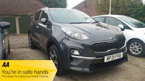 KIA SPORTAGE 2021 (21) at Crossroad Motors Ashford
