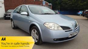 NISSAN PRIMERA 2005 (55) at Crossroad Motors Ashford