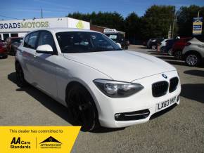 BMW 1 SERIES 2013 (63) at Crossroad Motors Ashford