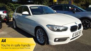 BMW 1 SERIES 2018 (18) at Crossroad Motors Ashford