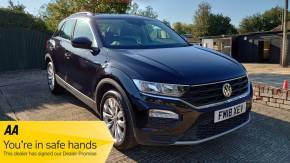 VOLKSWAGEN T-ROC 2018 (18) at Crossroad Motors Ashford