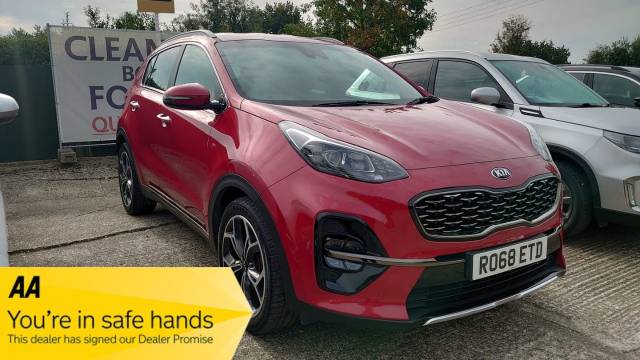 Kia Sportage 1.6 CRDi ISG GT-Line 5dr Estate Diesel Red