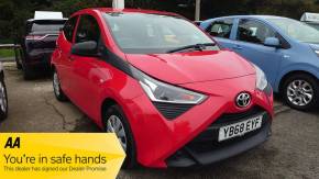 TOYOTA AYGO 2019 (68) at Crossroad Motors Ashford