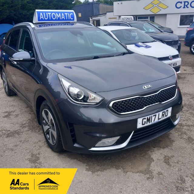 Kia Niro 1.6 GDi Hybrid 2 5dr DCT Estate Petrol / Electric Hybrid Grey
