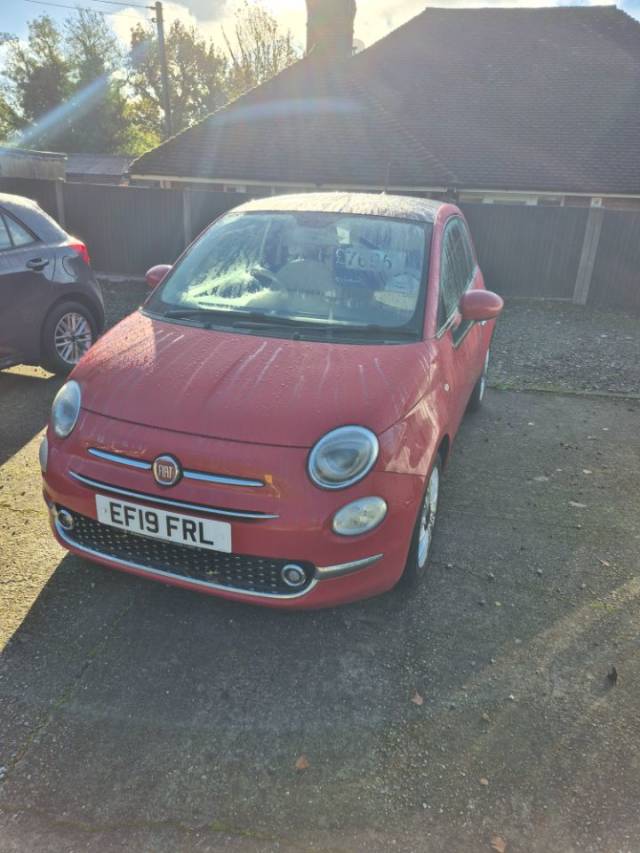 2019 Fiat 500 1.2 Lounge 3dr