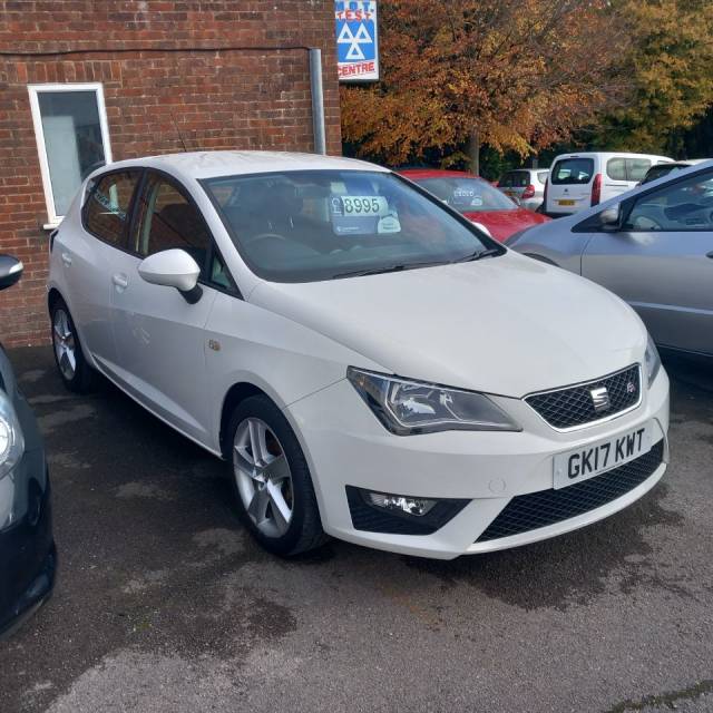 SEAT Ibiza 1.2 TSI 90 FR Technology 5dr Hatchback Petrol White