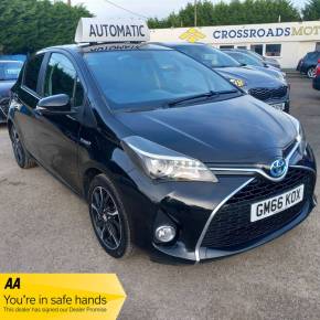 TOYOTA YARIS 2017 (66) at Crossroad Motors Ashford