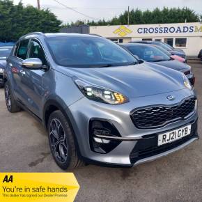 KIA SPORTAGE 2021 (21) at Crossroad Motors Ashford