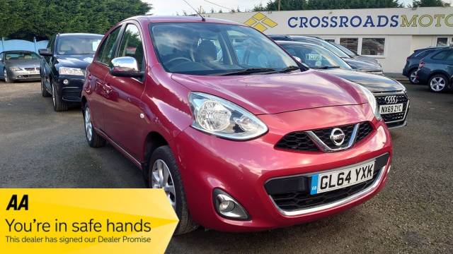 Nissan Micra 1.2 Acenta 5dr Hatchback Petrol Red