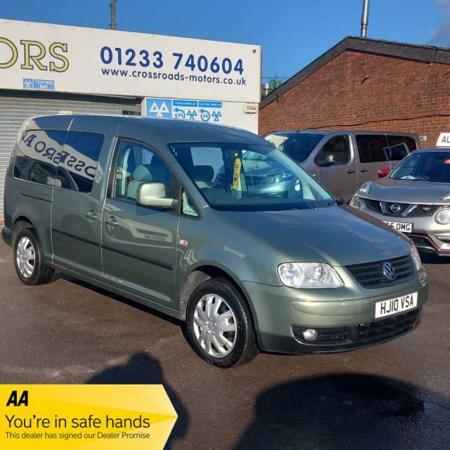 Volkswagen Caddy Maxi Life 1.9 TDI PD 5dr MPV Diesel Green
