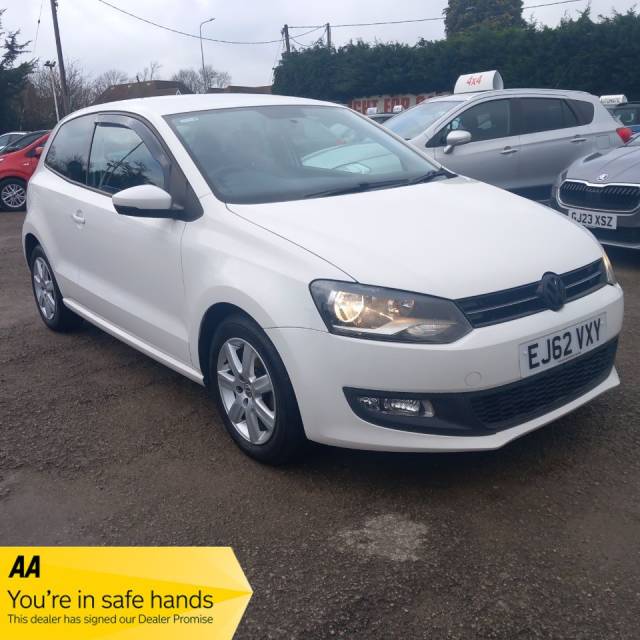 Volkswagen Polo 1.4 Match 3dr Hatchback Petrol White