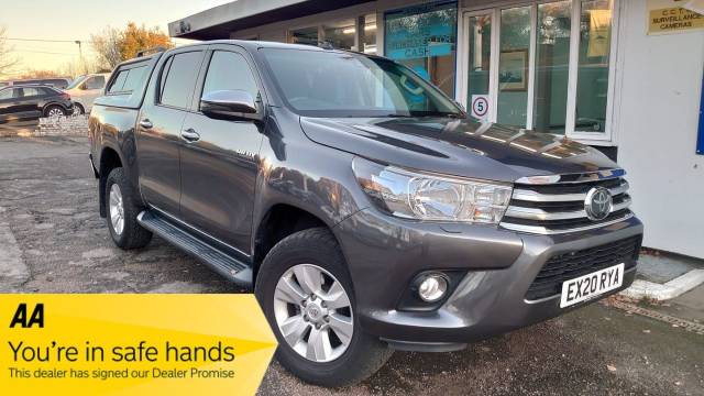 Toyota Hilux 2.4 HILUX ICON D-4D 4WD DCB A Pick Up Diesel Grey