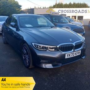 BMW 3 SERIES 2020 (70) at Crossroad Motors Ashford