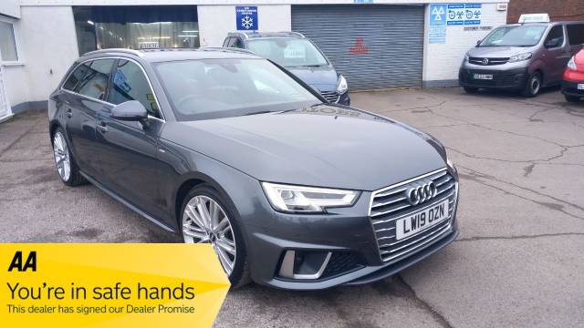 Audi A4 2.0 35 TFSI S Line 5dr Estate Petrol Grey