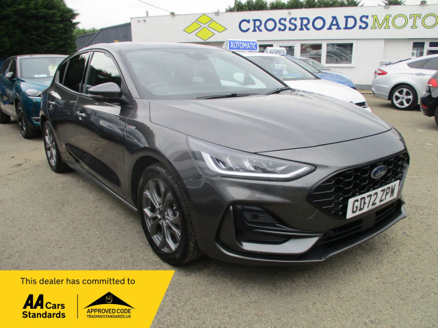 Ford Focus 1.0 EcoBoost Hybrid mHEV 155 ST-Line Edition 5dr Hatchback Petrol Grey