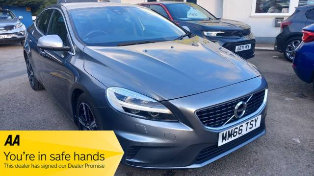 Volvo V40 2.0 T2 [122] R DESIGN Nav Plus 5dr Hatchback Petrol Grey