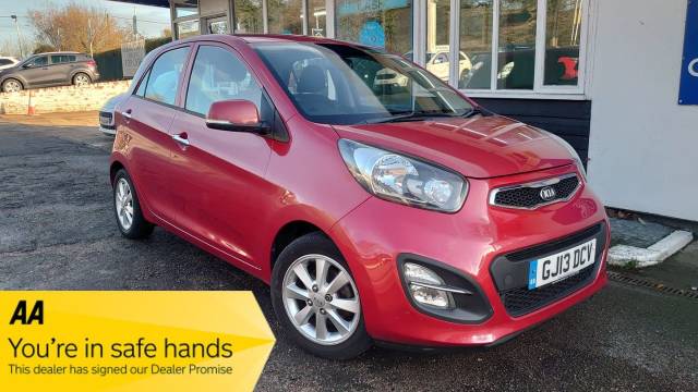 Kia Picanto 1.25 2 EcoDynamics 5dr Hatchback Petrol Red