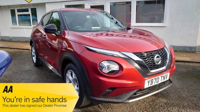 Nissan Juke 1.0 DiG-T 114 N-Connecta 5dr Hatchback Petrol Red