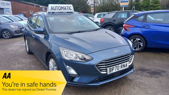 Ford Focus 1.5 EcoBlue 120 Titanium 5dr Auto Estate Diesel Blue